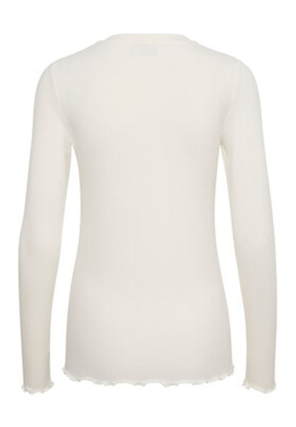 Kaffe Bluzka Drew 10507196 Biały Slim Fit. Kolor: biały. Materiał: wiskoza