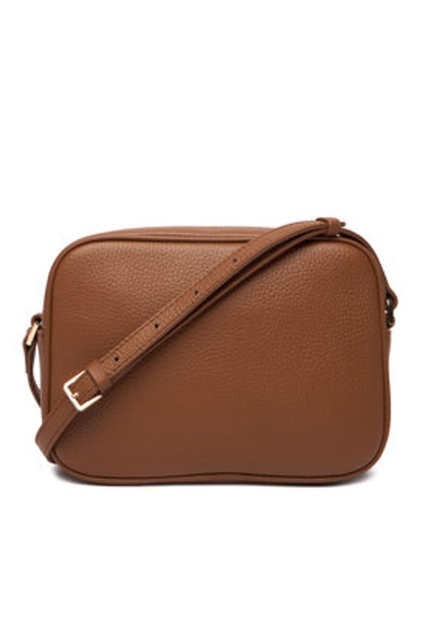 Patrizia Pepe Torebka CB8985/L001-B111 Brązowy. Kolor: brązowy. Materiał: skórzane