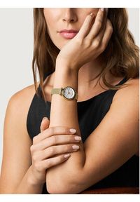 Fossil Zegarek Carlie ES5462 Złoty. Kolor: złoty #5