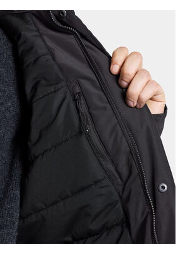 Didriksons Kurtka zimowa Stefan Usx Jkt 505041 Czarny Regular Fit. Kolor: czarny. Materiał: syntetyk. Sezon: zima