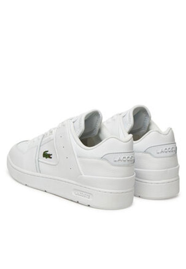 Lacoste Sneakersy 7-48SMA0016 Biały. Kolor: biały. Materiał: skóra