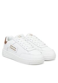 Versace Jeans Couture Sneakersy 78VA3SJ5 Biały. Kolor: biały. Materiał: skóra #5