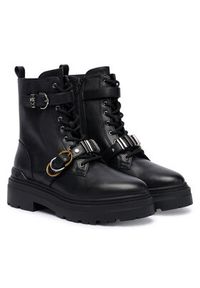 Pinko - PINKO Trzewiki Mia 19 SD0407P087 Czarny. Kolor: czarny. Materiał: skóra #5