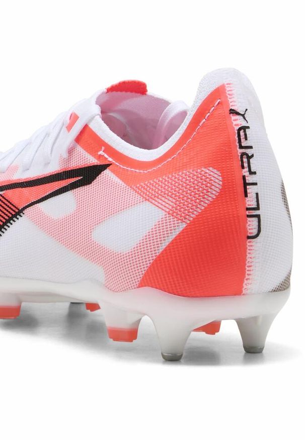 Puma - Buty piłkarskie FUTURE 5 MATCH MxSG PUMA White Black Glowing Red. Kolor: biały, czarny, czerwony, wielokolorowy. Sport: piłka nożna