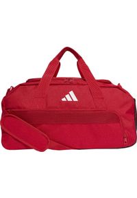 Adidas Torba sportowa Tiro League Duffel Small czerwona 24.75 l (IB8661). Kolor: czerwony