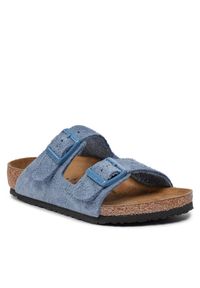 Birkenstock Klapki Arizona 1026868 S Niebieski. Kolor: niebieski