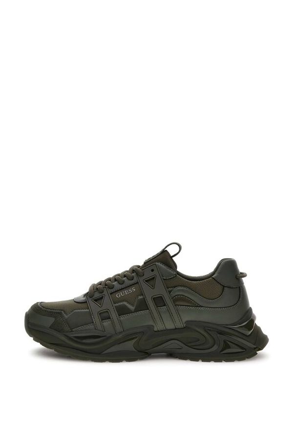 Guess Sneakersy 178419 Zielony. Kolor: zielony