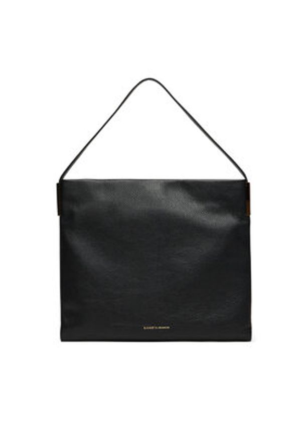 Elisabetta Franchi Torebka BS-47N-56E2-V650 Czarny. Kolor: czarny. Materiał: skórzane