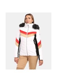 Dámská lyžařská bunda Kilpi LIN-W. Kolor: biały. Sezon: zima. Sport: narciarstwo #1