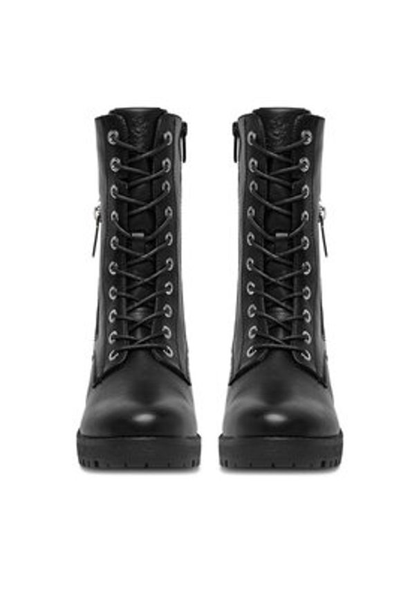 Beverly Hills Polo Club Trzewiki EO-WS0680-01 Czarny. Kolor: czarny. Materiał: materiał