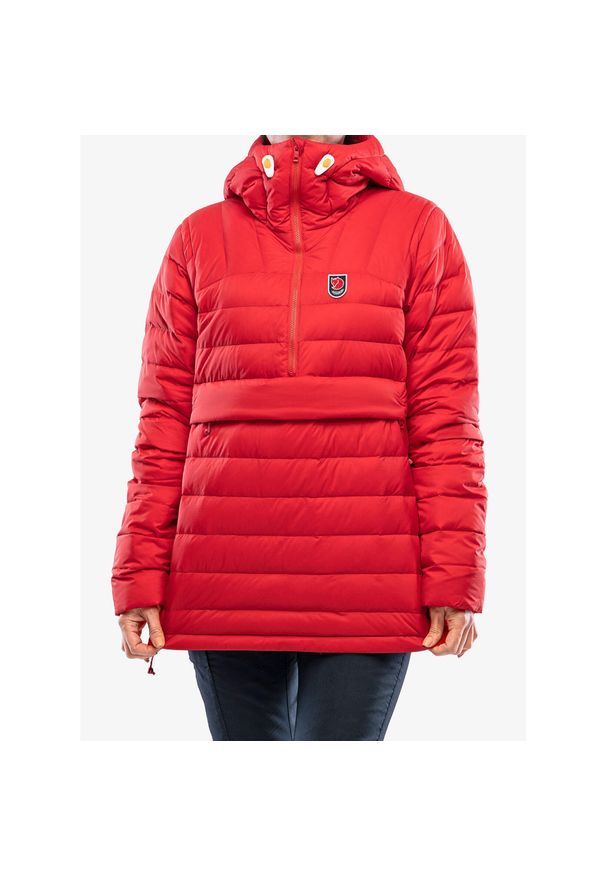 Fjällräven - Kurtka puchowa damska Fjallraven Expedition Pack Down Anorak. Kolor: czerwony. Materiał: puch