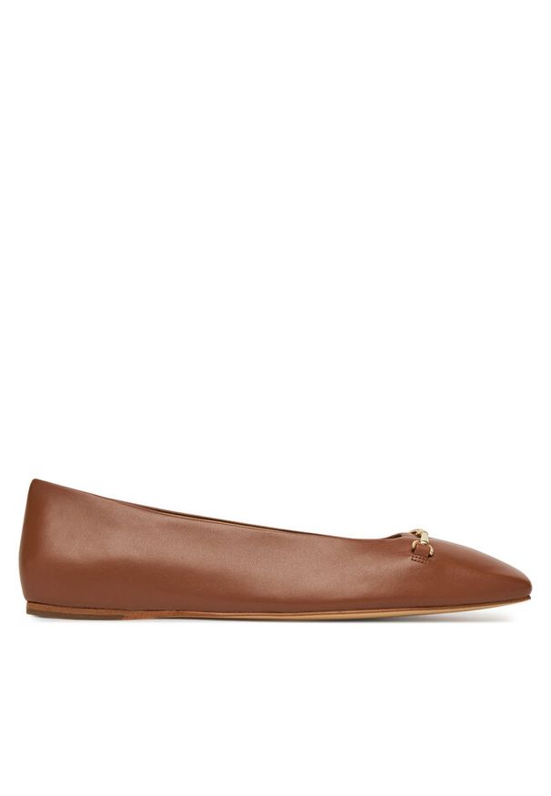 Baleriny MICHAEL Michael Kors. Kolor: brązowy