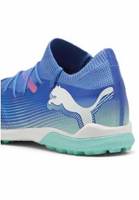 Puma - Buty piłkarskie FUTURE 7 MATCH TT PUMA. Kolor: wielokolorowy, niebieski, zielony. Sport: piłka nożna