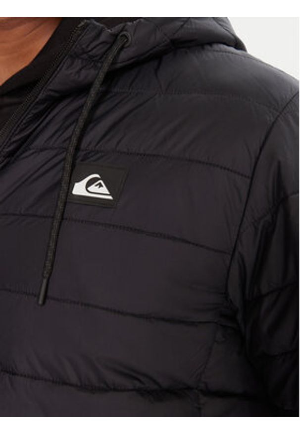 Quiksilver Kurtka przejściowa Scaly Hood EQYJK04189 Czarny Regular Fit. Kolor: czarny. Materiał: syntetyk