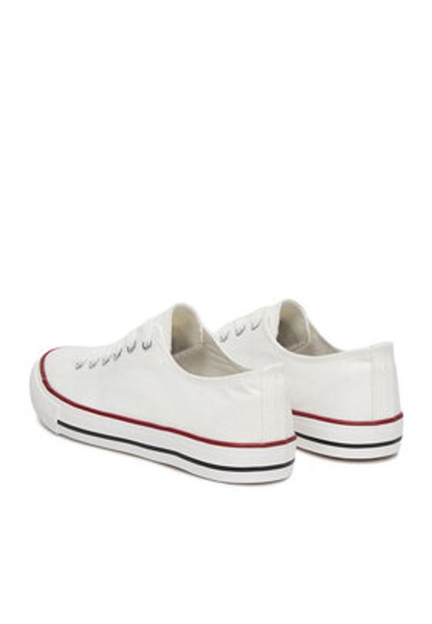 DeeZee Trampki CT0513-26 Biały. Kolor: biały. Materiał: materiał