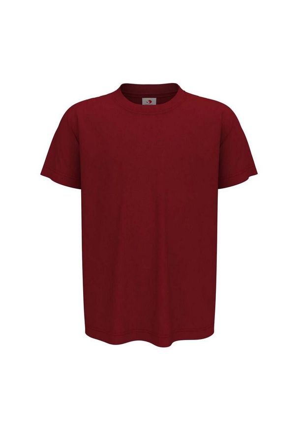 Stedman - Koszulka Dziecięca Klasyczna. Kolor: czerwony. Sport: turystyka piesza