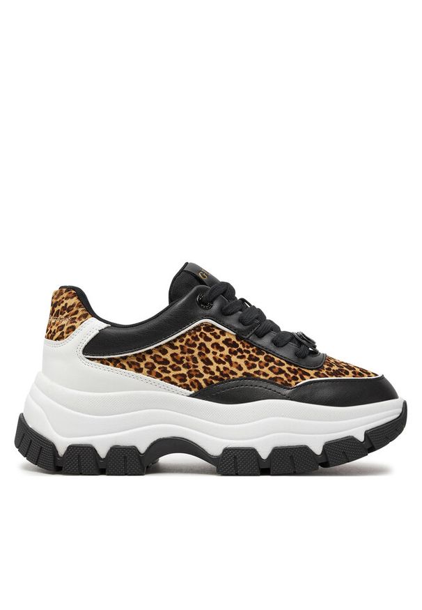Sneakersy Guess. Kolor: czarny