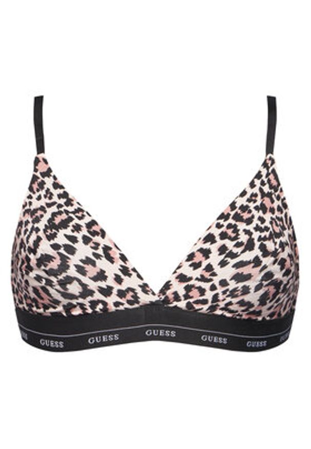 Guess Biustonosz bezfiszbinowy O5RC25 KCOJ0 Beżowy. Kolor: beżowy. Materiał: syntetyk