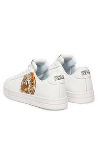 Versace Jeans Couture Sneakersy 80VA3SK3 ZPB73 3 Biały. Kolor: biały. Materiał: skóra #5