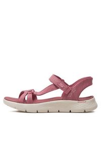 skechers - Skechers Sandały Go Walk Flex Sandal-Illuminate 141481/MVE Fioletowy. Kolor: fioletowy #3