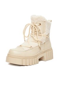 DeeZee Trzewiki HX22097-1 Beżowy. Kolor: beżowy. Materiał: materiał #4