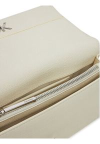 Calvin Klein Torebka Ck Mini Chain Bag_Tex K60K613180 Biały. Kolor: biały. Materiał: skórzane #3