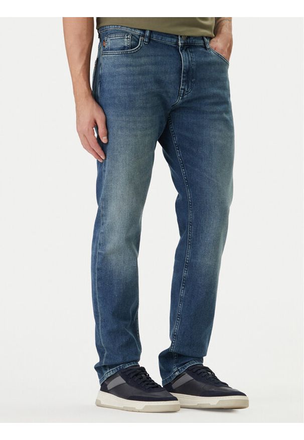 BOSS Jeansy Delaware 50524008 Niebieski Slim Fit. Kolor: niebieski