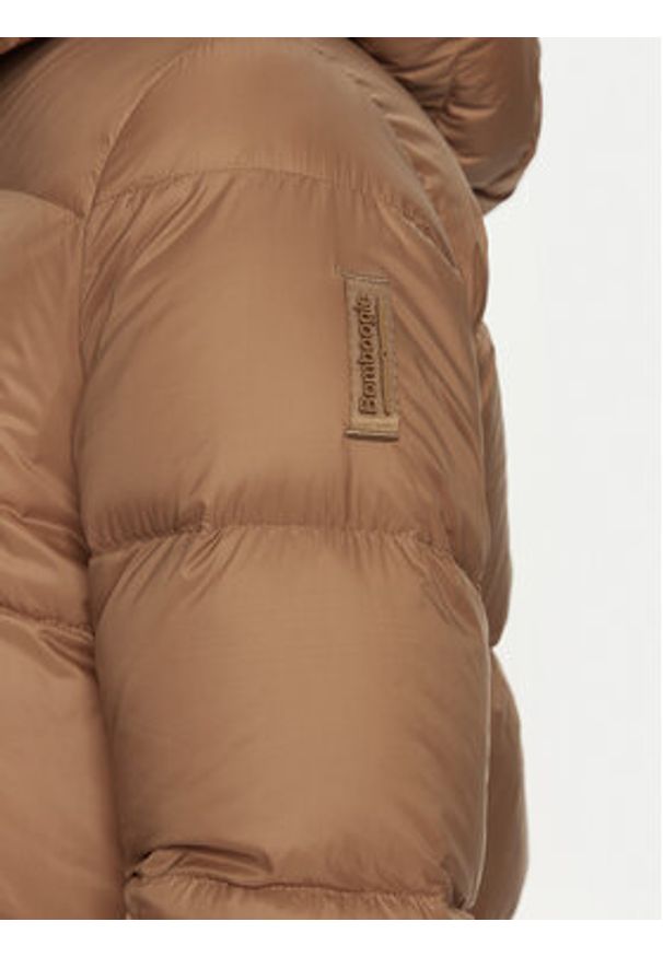 Bomboogie Kurtka puchowa CW6630TMNA4 Brązowy Regular Fit. Kolor: brązowy. Materiał: syntetyk. Sezon: zima