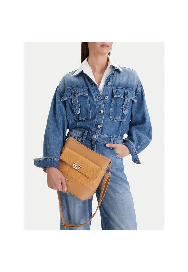 Torebka Lasocki. Kolor: brązowy