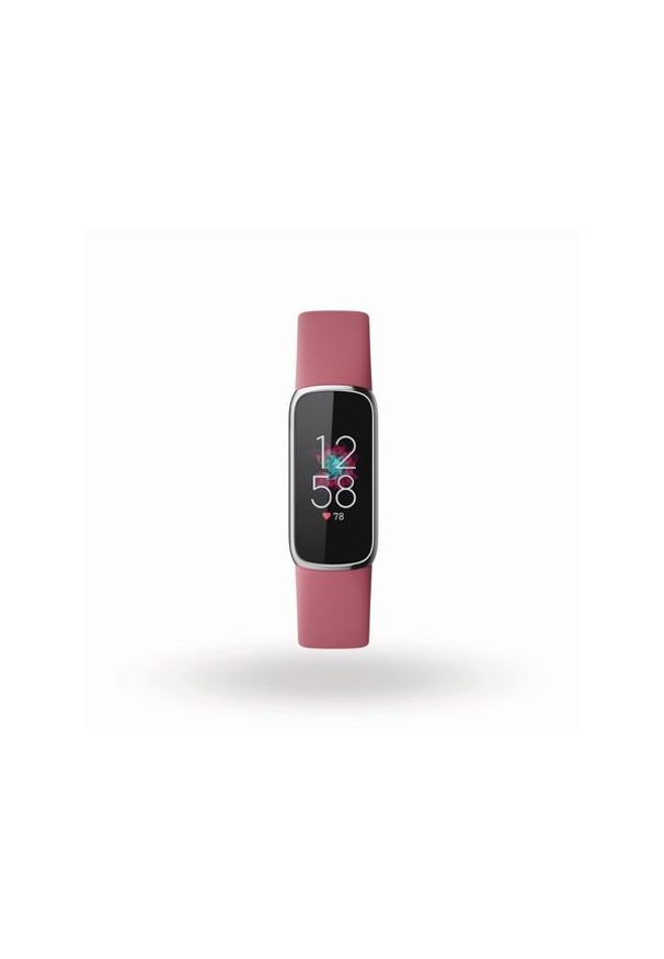 FITBIT Luxe Platynowa. Kolor: szary