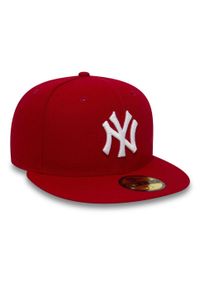 Czapka z daszkiem New Era 59FIFTY MLB New York Yankees - 10011573. Kolor: czerwony