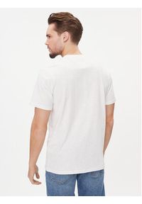 Tommy Jeans T-Shirt DM0DM17828 Biały Regular Fit. Kolor: biały. Materiał: bawełna