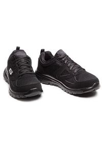 skechers - Skechers Sneakersy Agoura 52635/BBK Czarny. Kolor: czarny. Materiał: materiał #7