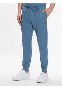 Lyle & Scott Spodnie dresowe Skinny Sweatpant ML822VOG Niebieski Skinny Fit. Kolor: niebieski. Materiał: bawełna, dresówka #1