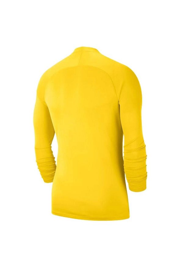Nike - Bluza Męska Park DriFIT Base Layer Top. Kolor: żółty. Sport: turystyka piesza