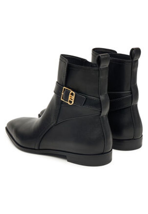 Liu Jo Botki Liz 01 SF5123 P0102 Czarny. Kolor: czarny. Materiał: skóra