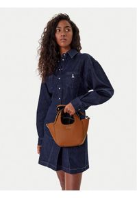 Guess Torebka Calista Mini HWBG73 34750 Brązowy. Kolor: brązowy. Materiał: skórzane #1