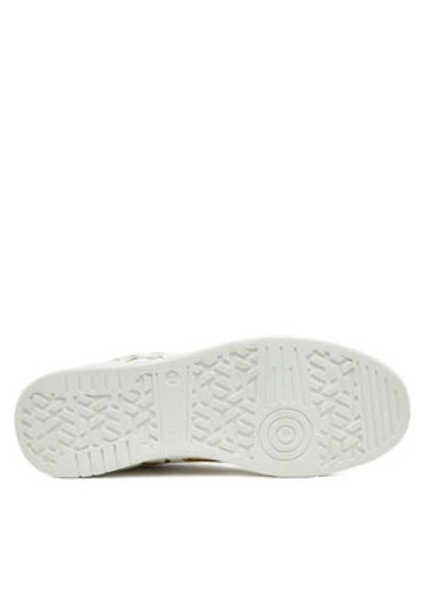 Versace Jeans Couture Sneakersy 78YA3SD4 Biały. Kolor: biały. Materiał: skóra