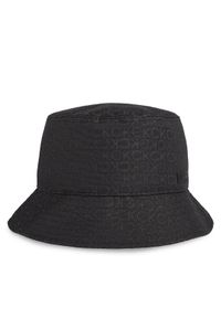 Calvin Klein Kapelusz Jacquard Monogram K50K511559 Czarny. Kolor: czarny. Materiał: materiał
