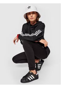 Adidas - adidas Bluza adicolor Classics H37799 Czarny Oversize. Kolor: czarny. Materiał: bawełna #3