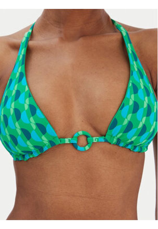 Seafolly Dół od bikini Sorrento 40426-277 Zielony. Kolor: zielony. Materiał: syntetyk