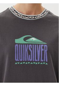 Quiksilver Sukienka codzienna EQWKD03035 Szary Relaxed Fit. Okazja: na co dzień. Kolor: szary. Materiał: bawełna. Typ sukienki: proste. Styl: casual #4