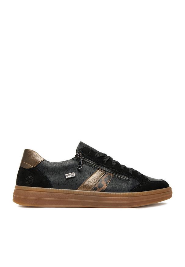 Sneakersy Remonte. Kolor: czarny