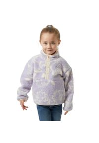Bluza dresowa dla dziecka Helly Hansen Frosty Pile. Kolor: fioletowy. Materiał: dresówka