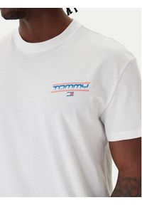 Tommy Jeans T-Shirt Poster DM0DM22541 Biały Regular Fit. Kolor: biały. Materiał: bawełna #3