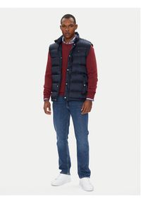 Tommy Jeans Kamizelka DM0DM21777 Granatowy Regular Fit. Kolor: niebieski. Materiał: syntetyk #3