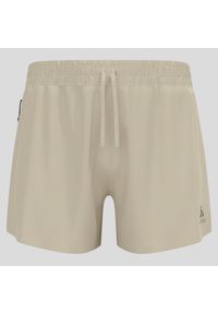 Spodenki męskie Odlo ZEROWEIGHT 5 INCH Short. Kolor: biały. Sport: bieganie