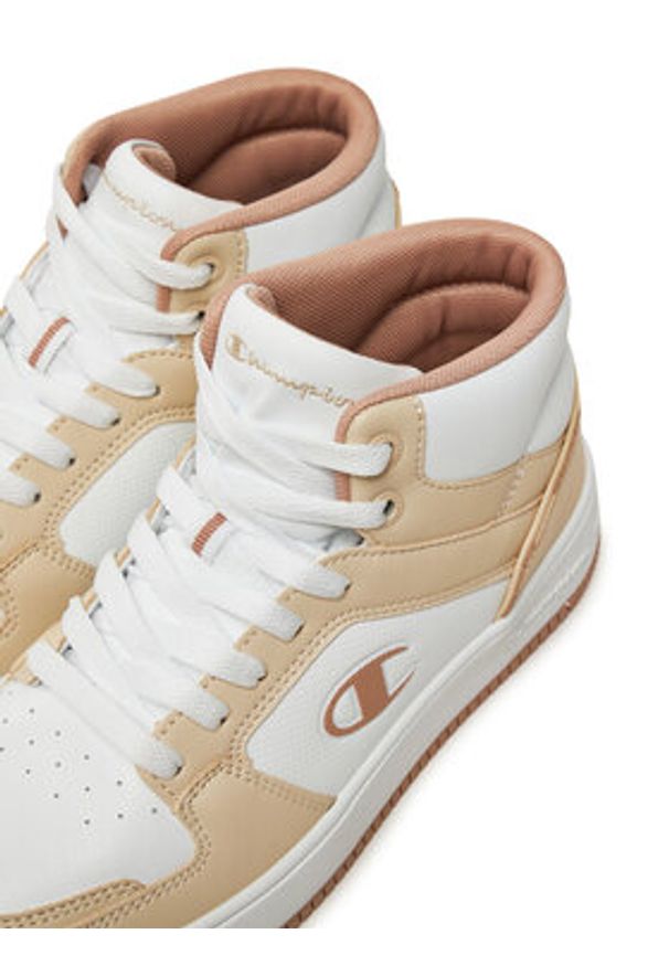 Champion Sneakersy RD18 2.0 MID S11471-YS085 Beżowy. Kolor: beżowy. Materiał: skóra
