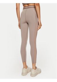 Calvin Klein Performance Legginsy 00GWF4L608 Beżowy Slim Fit. Kolor: beżowy. Materiał: syntetyk #4