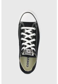 Converse tenisówki CHUCK TAYLOR kolor czarny. Nosek buta: okrągły. Zapięcie: sznurówki. Kolor: czarny. Materiał: guma #4